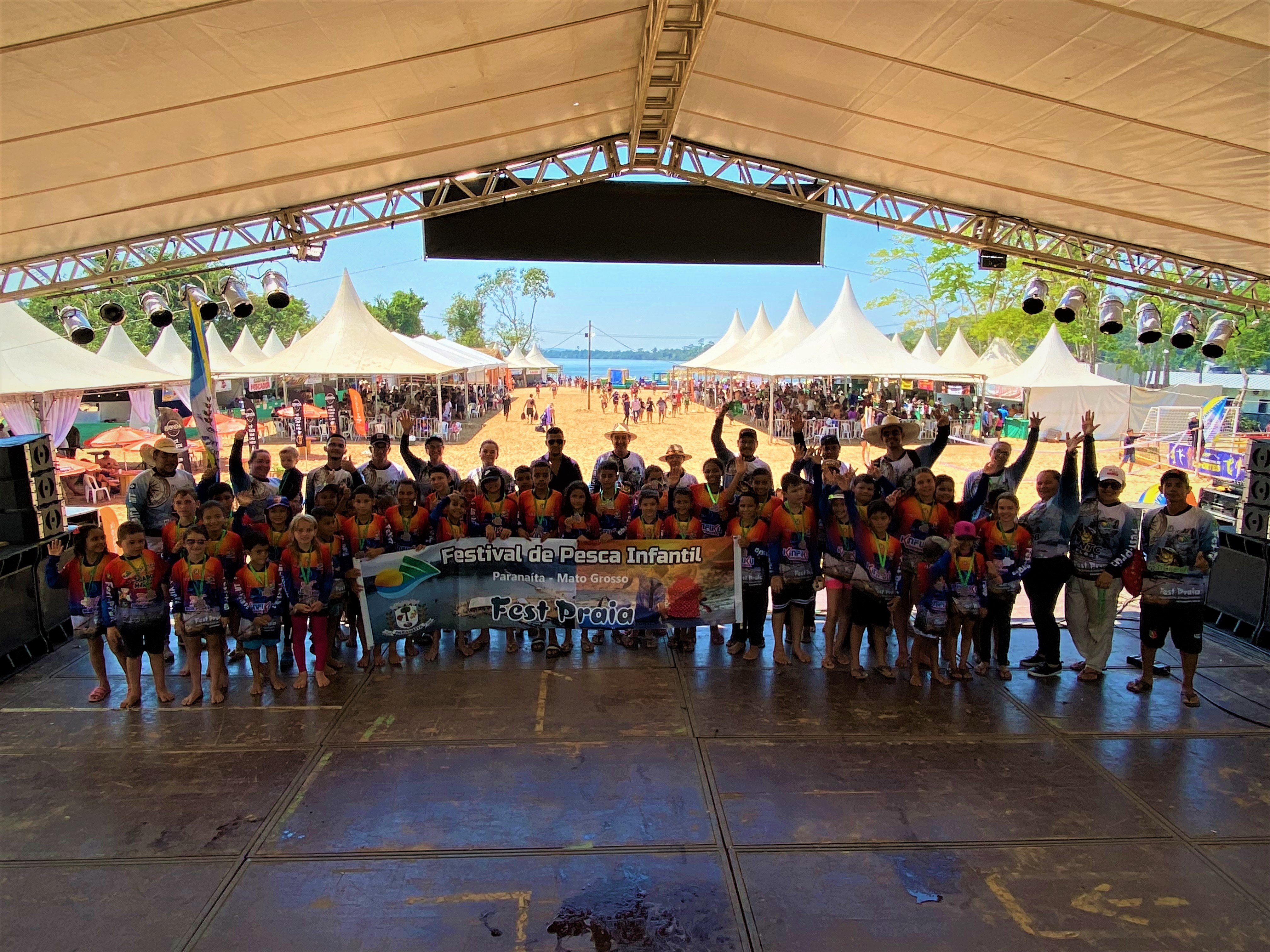 Sucesso Total: Secretaria de Esportes Organizou o Inesquecível Campeonato de Pesca Infantil no Fest Praia